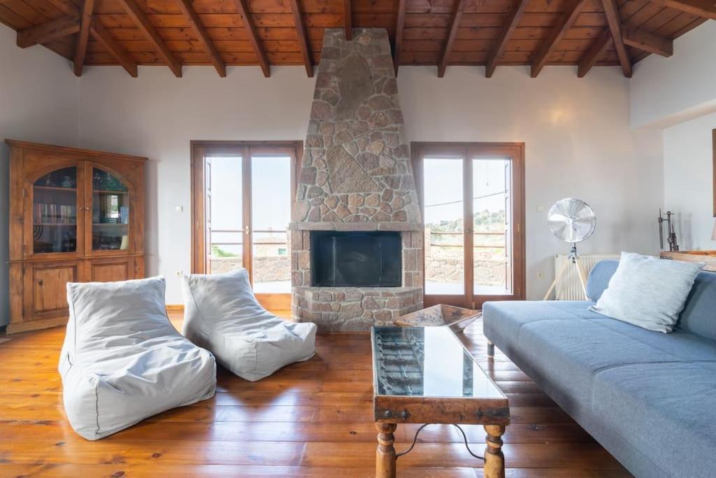Stone Sunset Villa Sfentouri Εξωτερικό φωτογραφία
