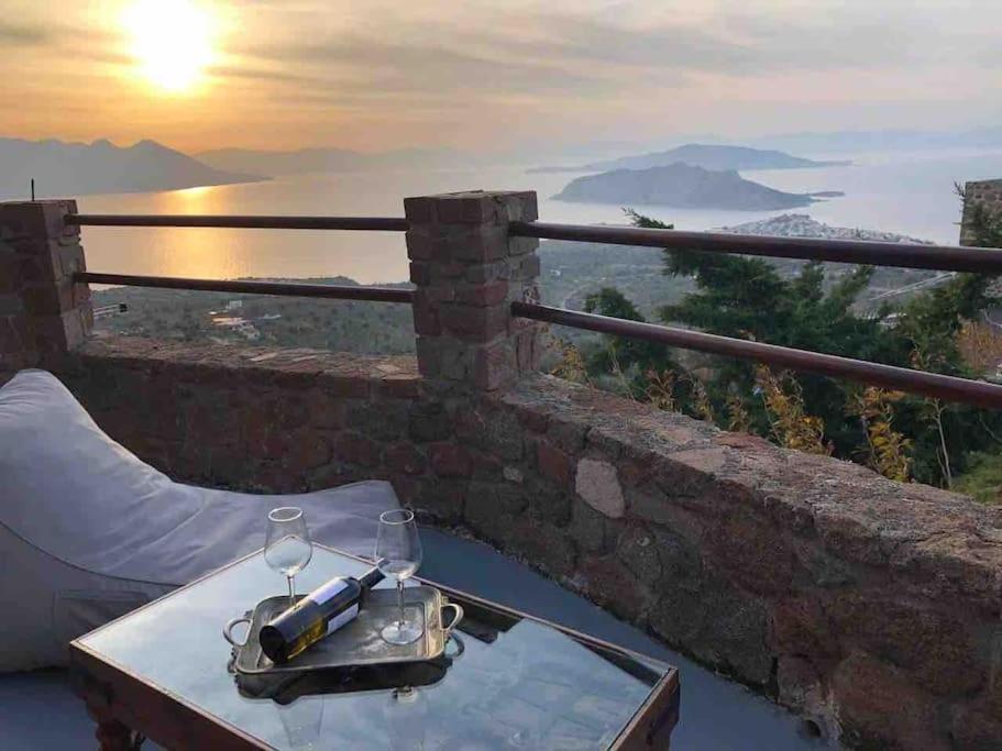 Stone Sunset Villa Sfentouri Εξωτερικό φωτογραφία